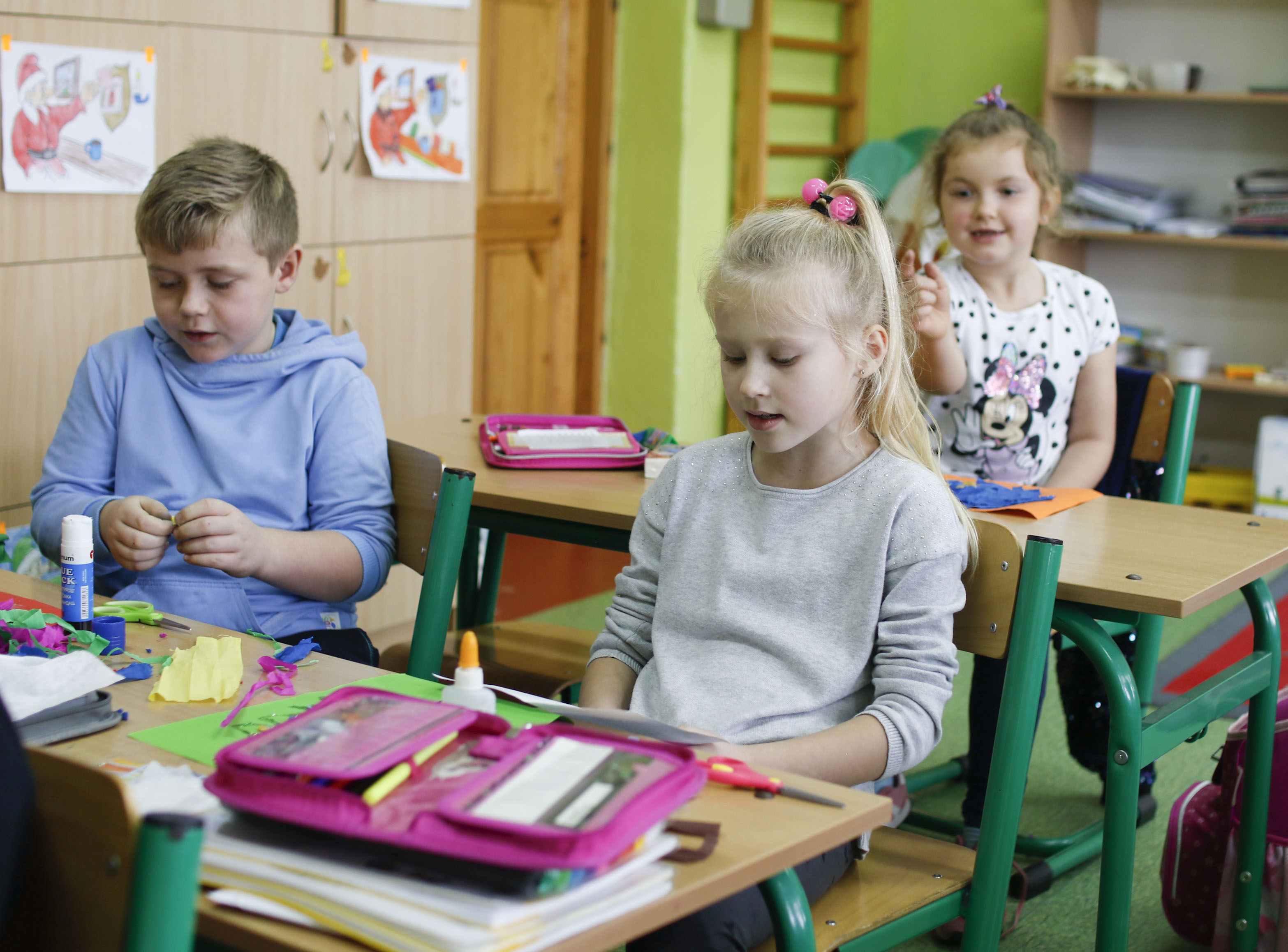 Mali mieszkańcy gminy Miłkowice obdarowani przez Mikołaja