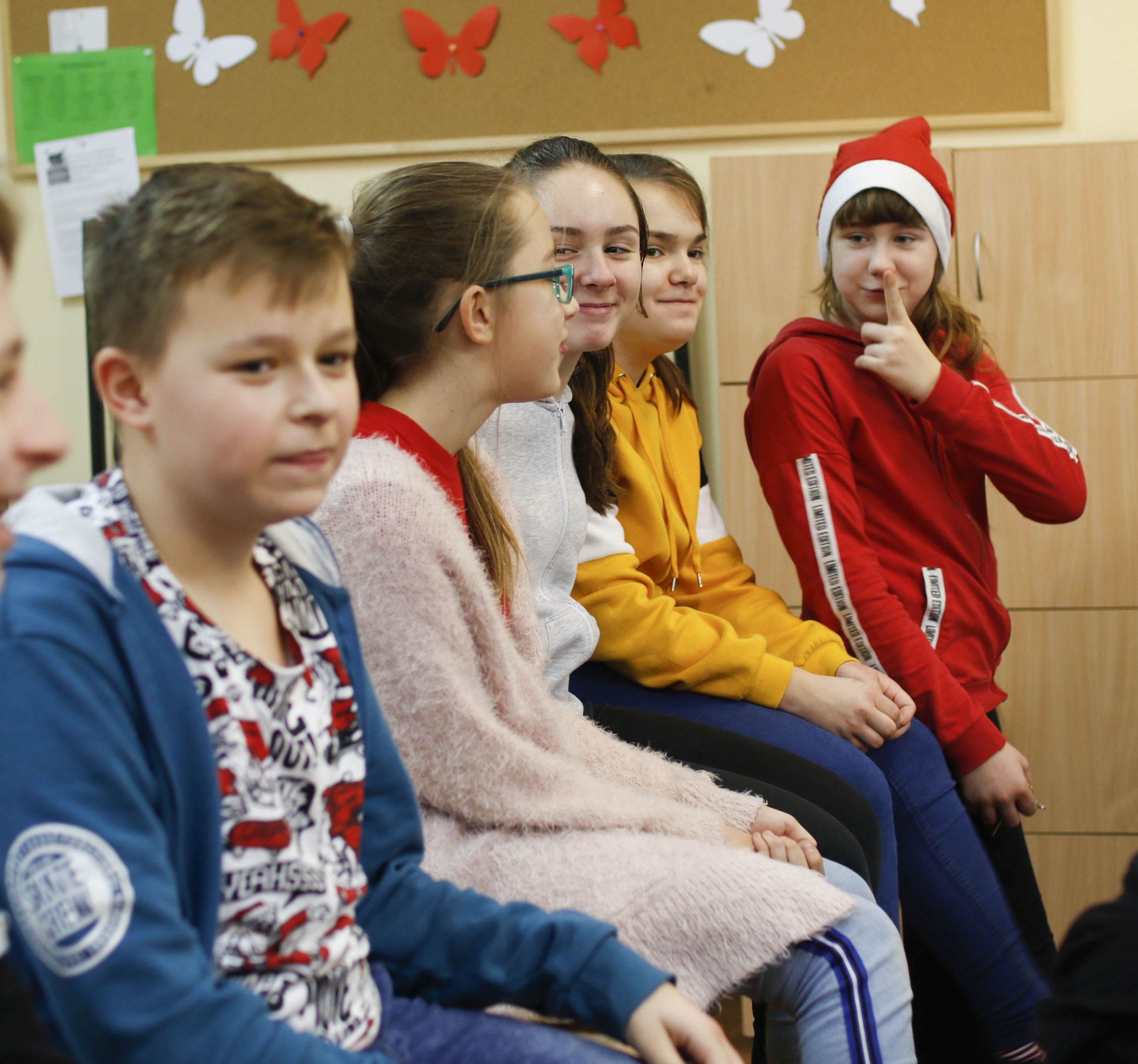 Mali mieszkańcy gminy Miłkowice obdarowani przez Mikołaja