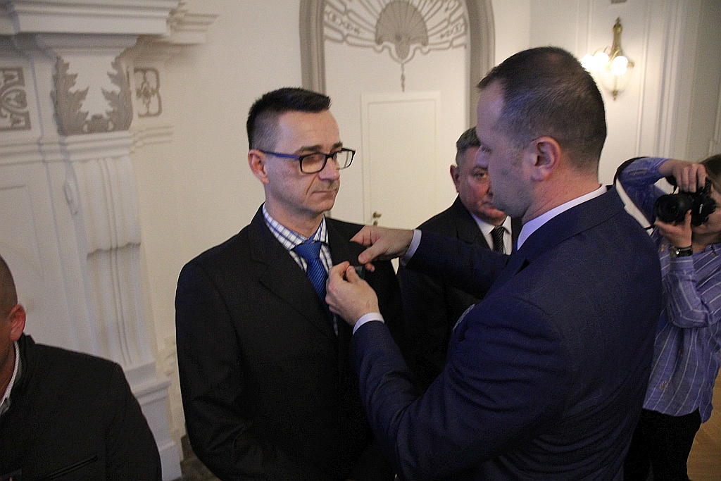 Pracownicy KGHM Zanam zostali odznaczeni z okazji Barbórki