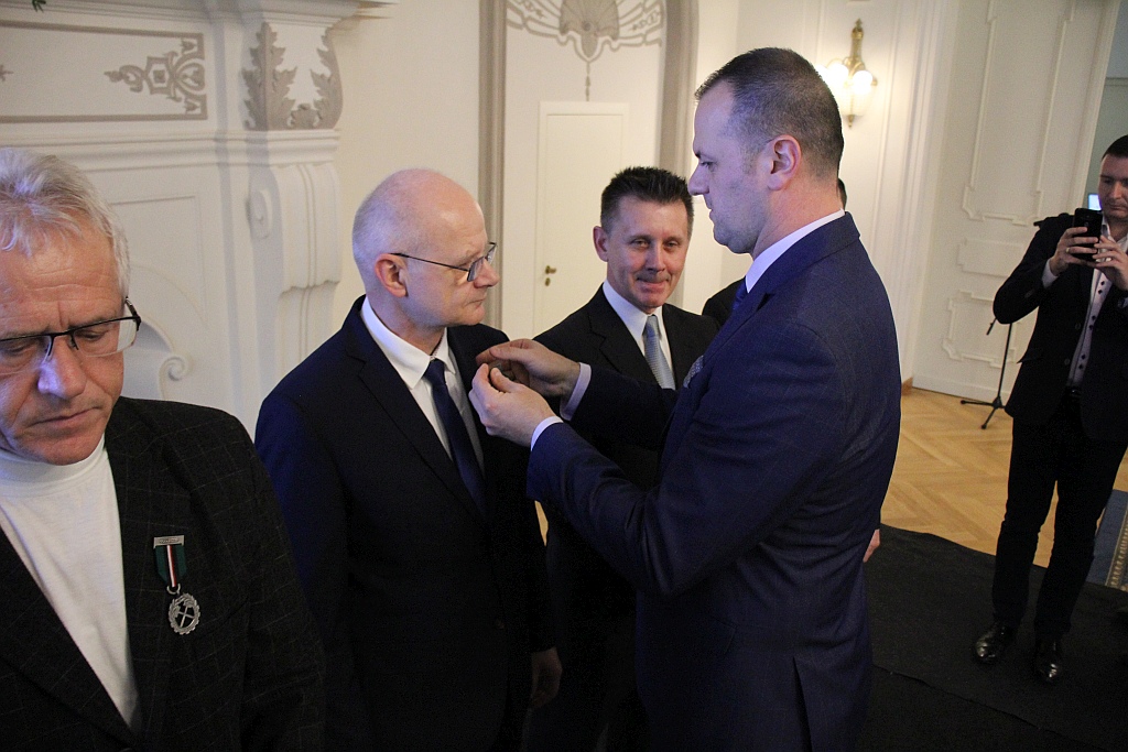 Pracownicy KGHM Zanam zostali odznaczeni z okazji Barbórki