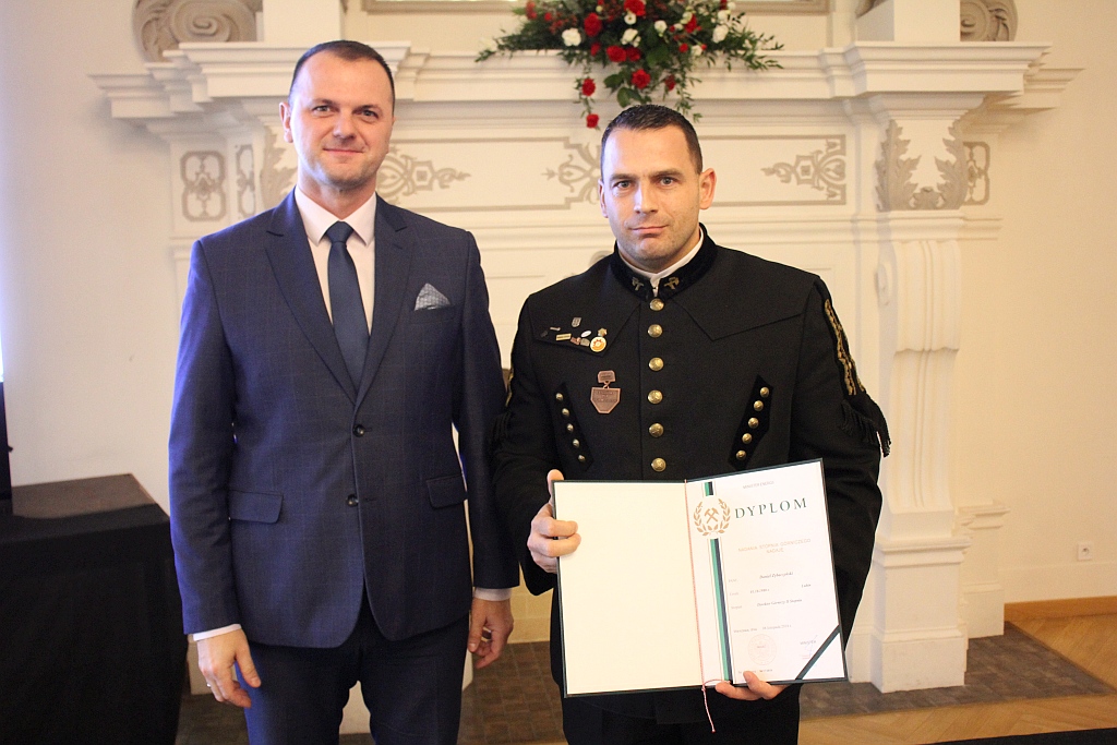 Pracownicy KGHM Zanam zostali odznaczeni z okazji Barbórki