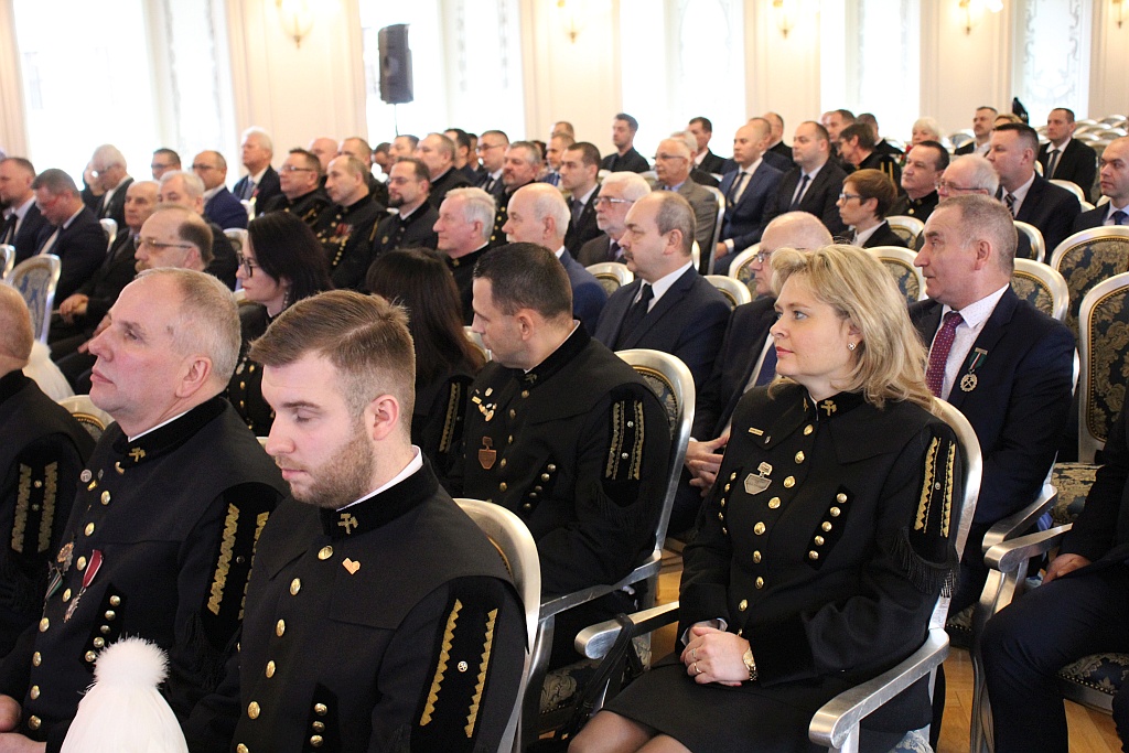 Pracownicy KGHM Zanam zostali odznaczeni z okazji Barbórki
