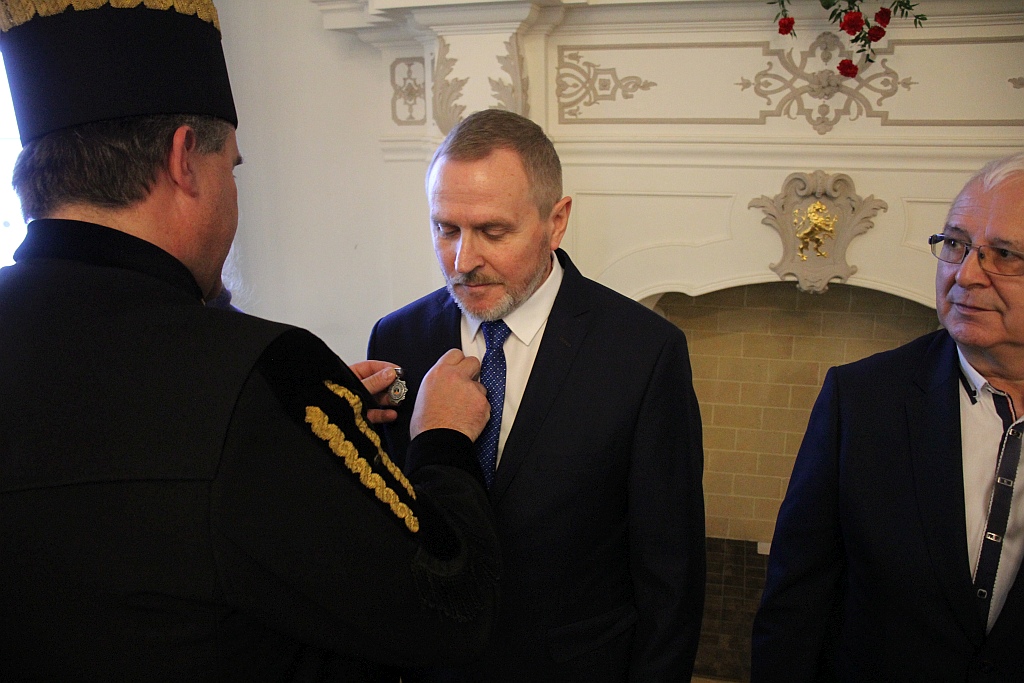 Pracownicy KGHM Zanam zostali odznaczeni z okazji Barbórki