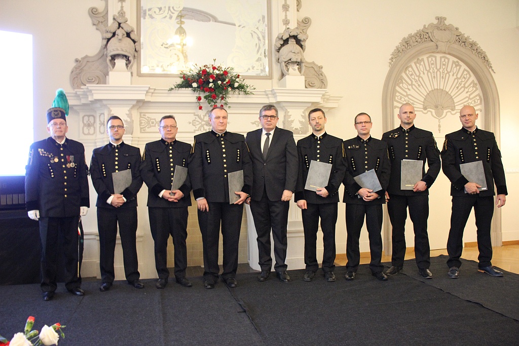 Pracownicy KGHM Zanam zostali odznaczeni z okazji Barbórki