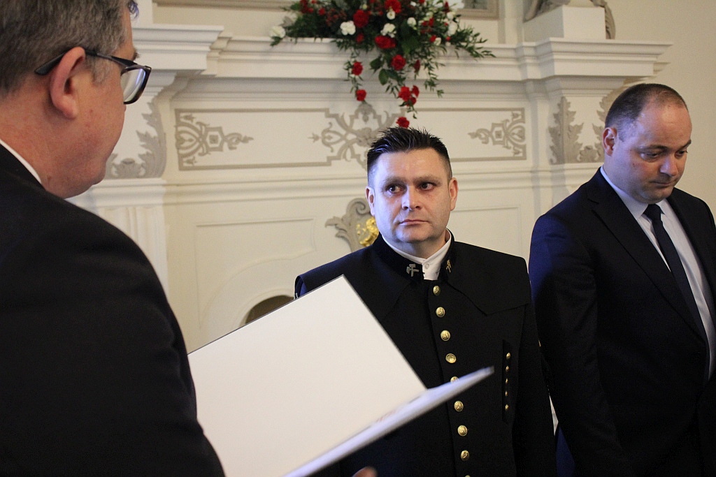 Pracownicy KGHM Zanam zostali odznaczeni z okazji Barbórki