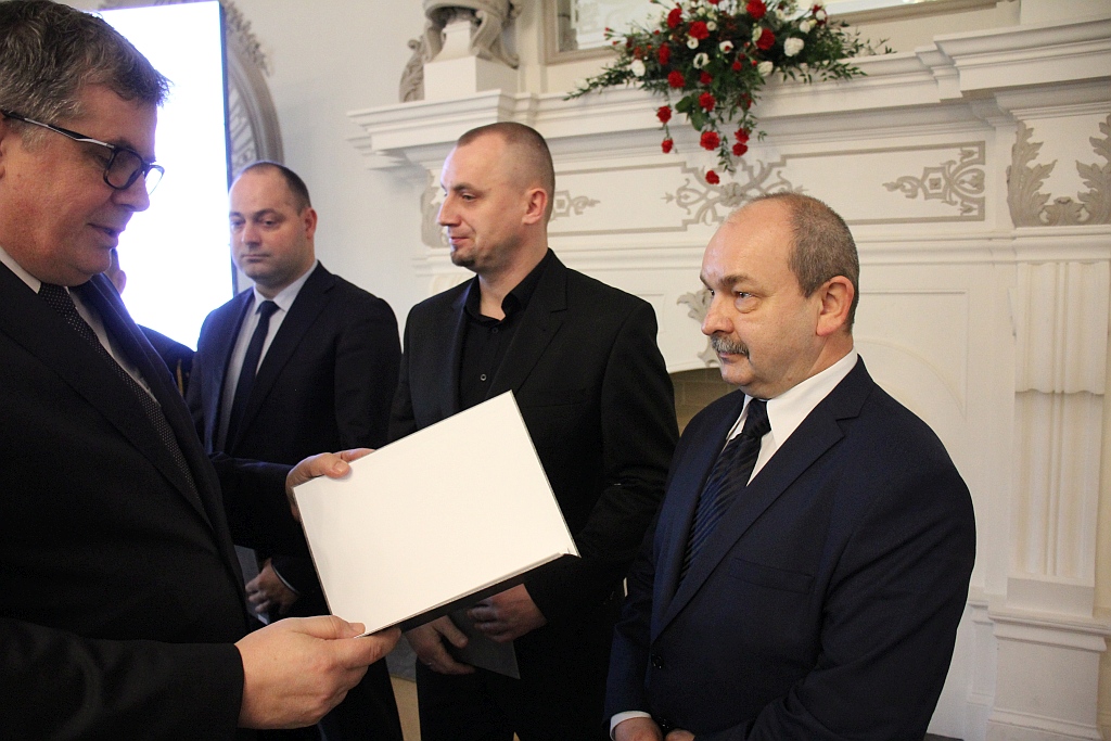 Pracownicy KGHM Zanam zostali odznaczeni z okazji Barbórki