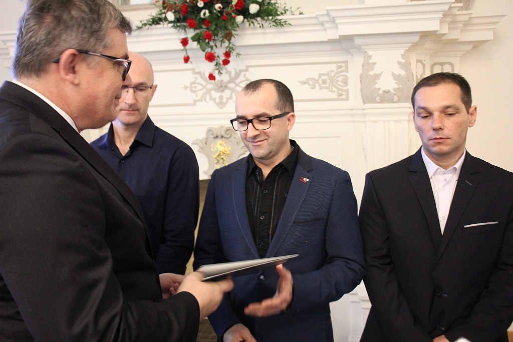 Pracownicy KGHM Zanam zostali odznaczeni z okazji Barbórki