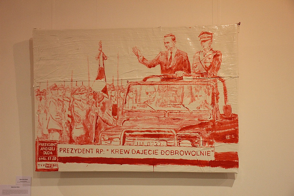 Wernisaż wystawy „Odcienie bieli i czerwieni” w Galerii Sztuki