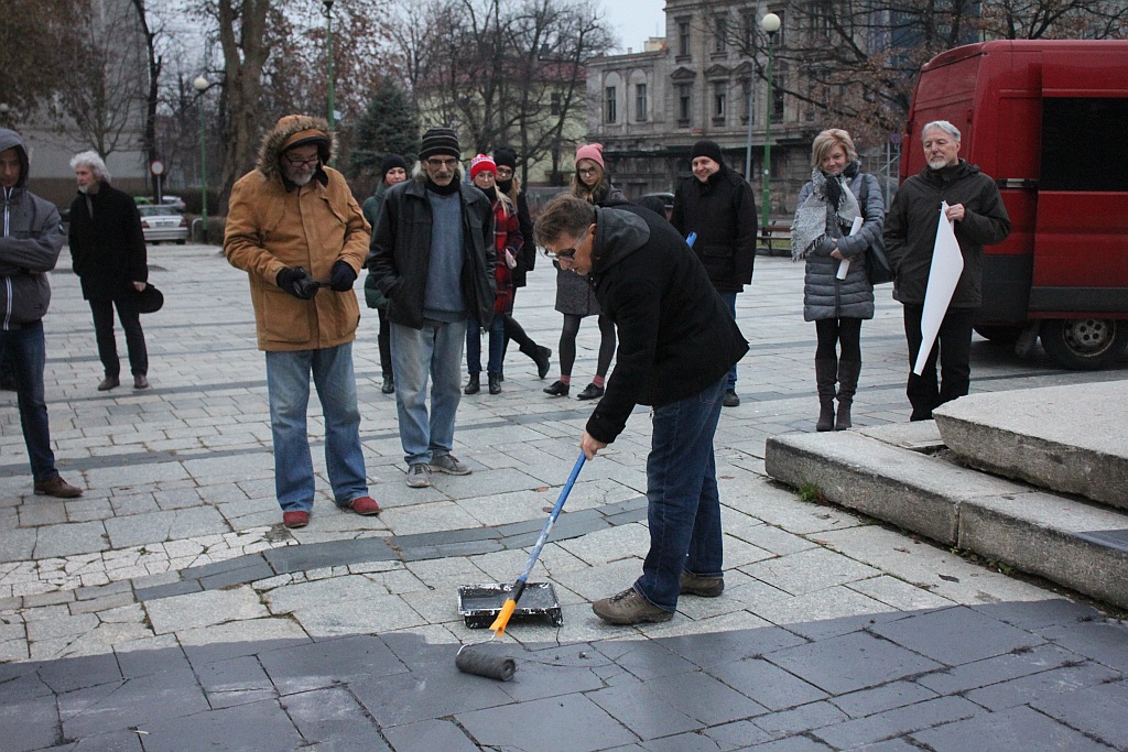 Powstał CIEŃ pomnika, któego już nie ma