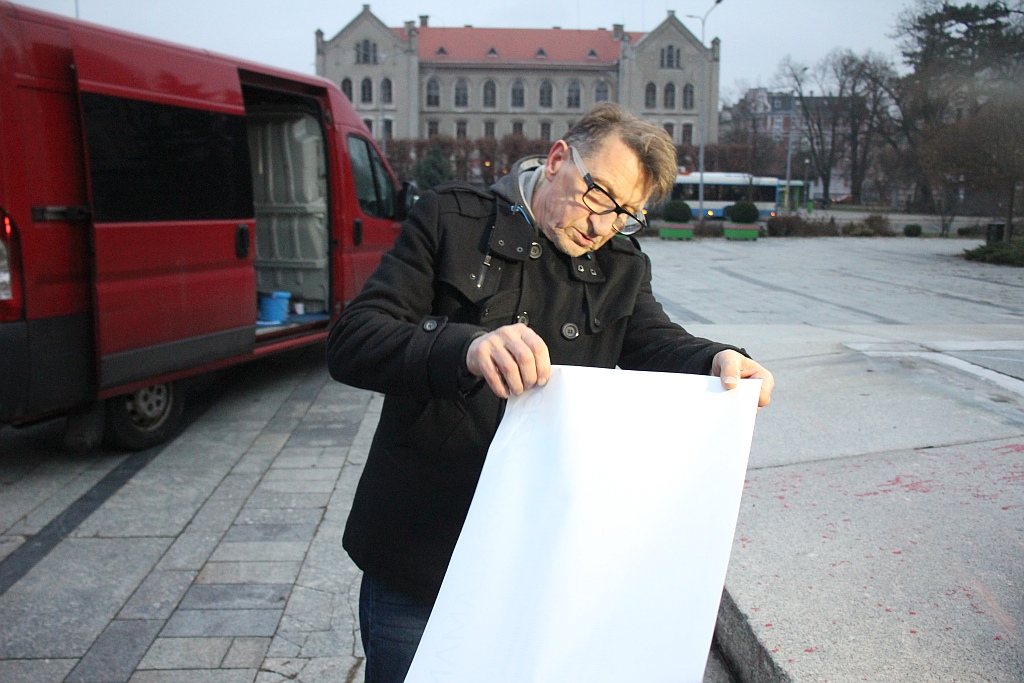 Powstał CIEŃ pomnika, któego już nie ma