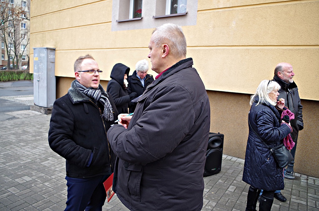 Odsłonięcie tablicy Paula Löbe legniczanina, wybitnego polityka