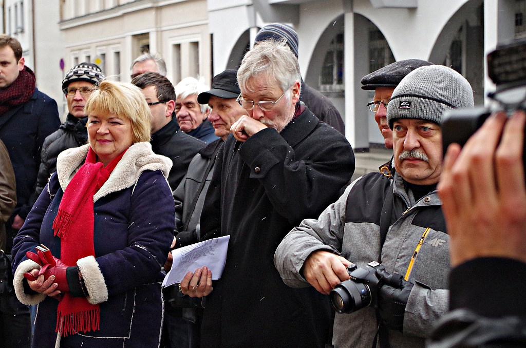 Odsłonięcie tablicy Paula Löbe legniczanina, wybitnego polityka