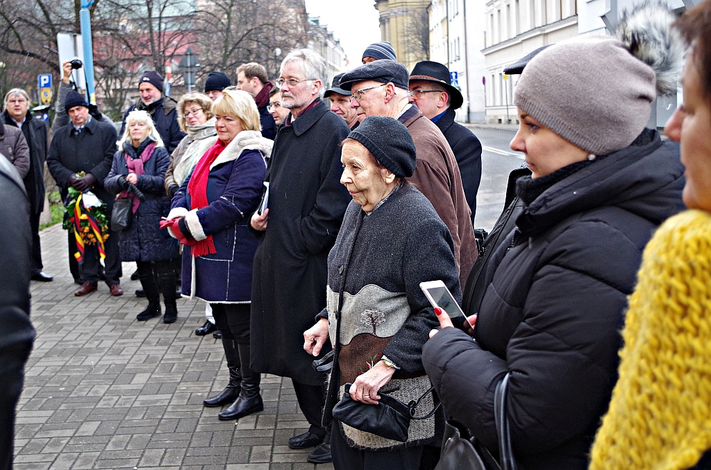 Odsłonięcie tablicy Paula Löbe legniczanina, wybitnego polityka