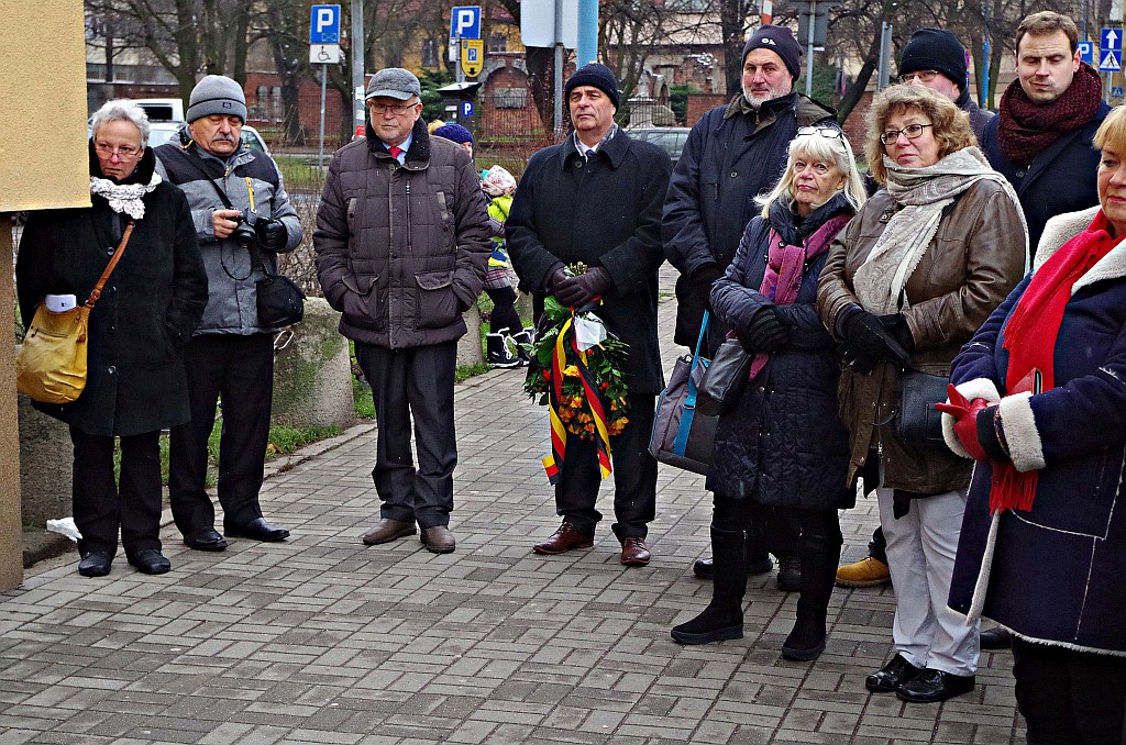 Odsłonięcie tablicy Paula Löbe legniczanina, wybitnego polityka