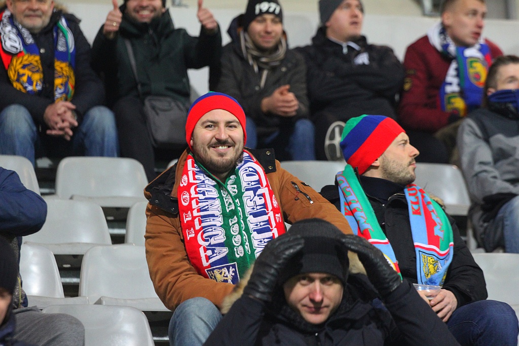 Kibice na trybunach zagrali na równi ze swoją 