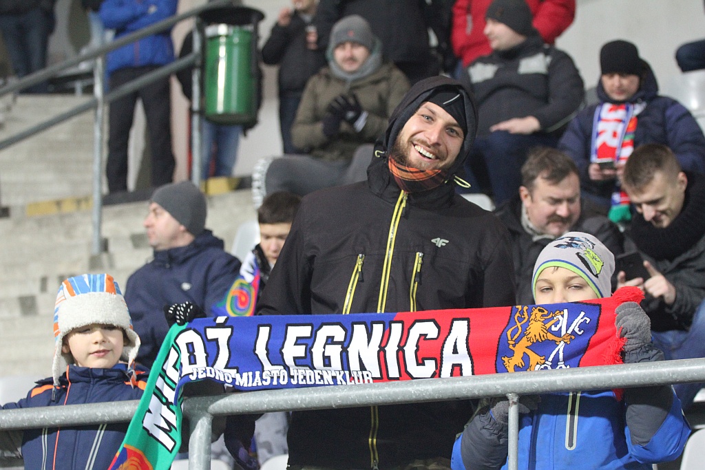 Kibice na trybunach zagrali na równi ze swoją 