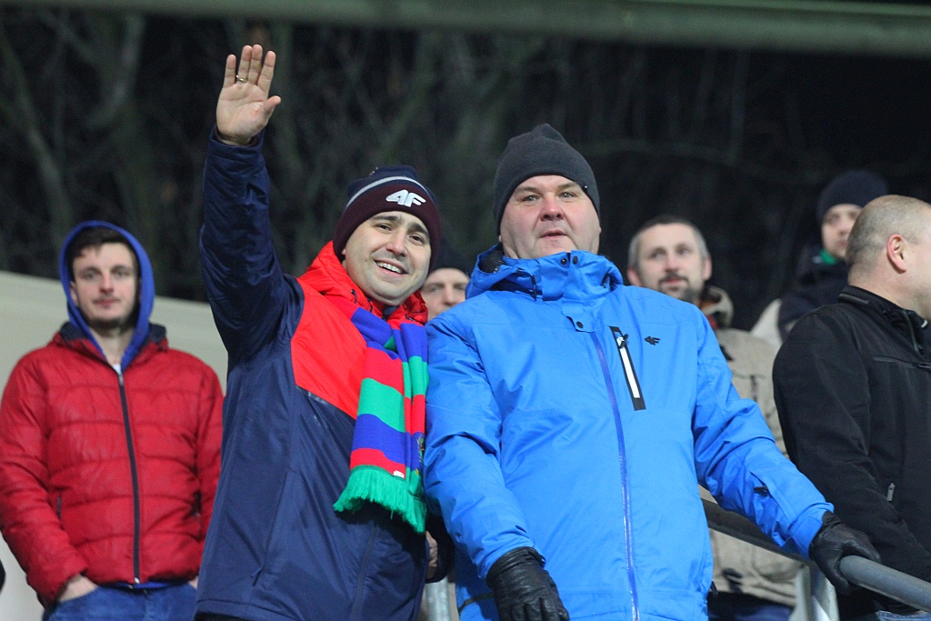 Kibice na trybunach zagrali na równi ze swoją 