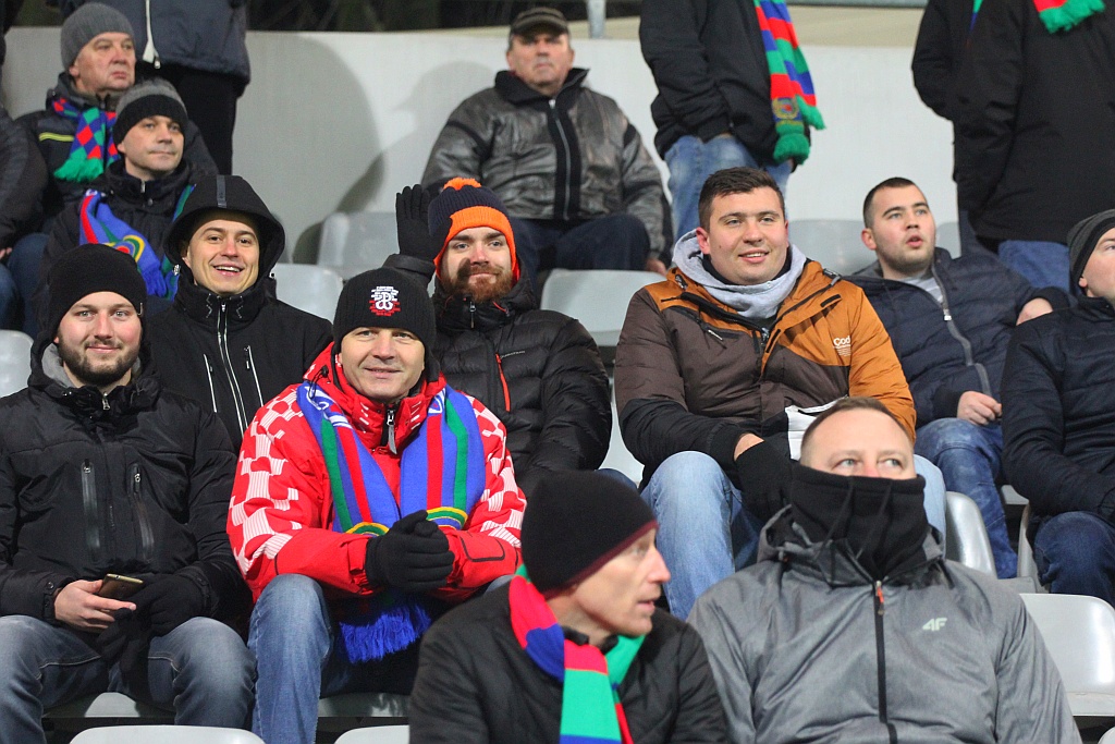 Kibice na trybunach zagrali na równi ze swoją 
