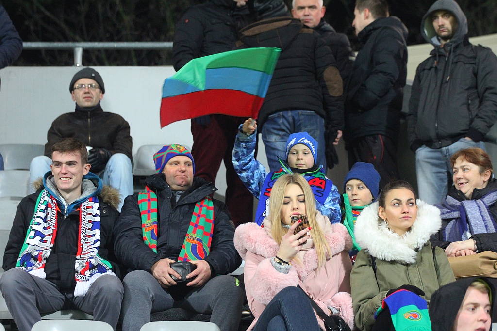 Kibice na trybunach zagrali na równi ze swoją 