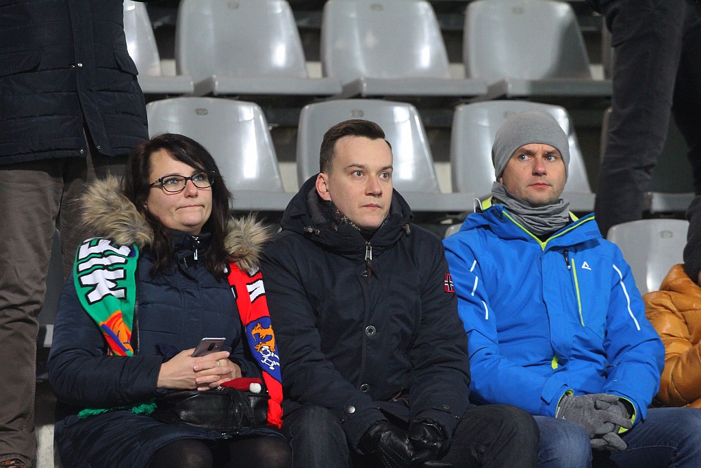 Kibice na trybunach zagrali na równi ze swoją 