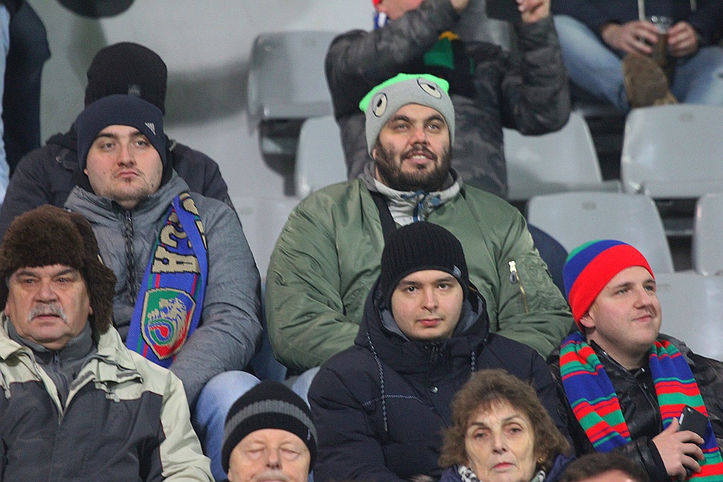 Kibice na trybunach zagrali na równi ze swoją 