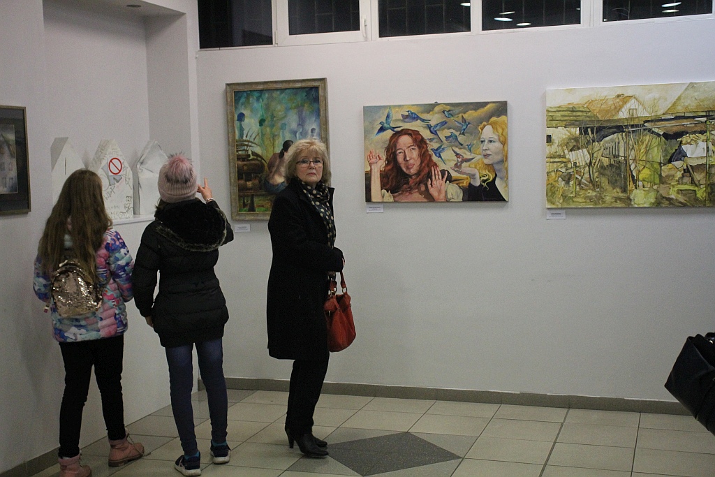 Podwójny wernisaż Galerii Sztuki na zakończenie roku