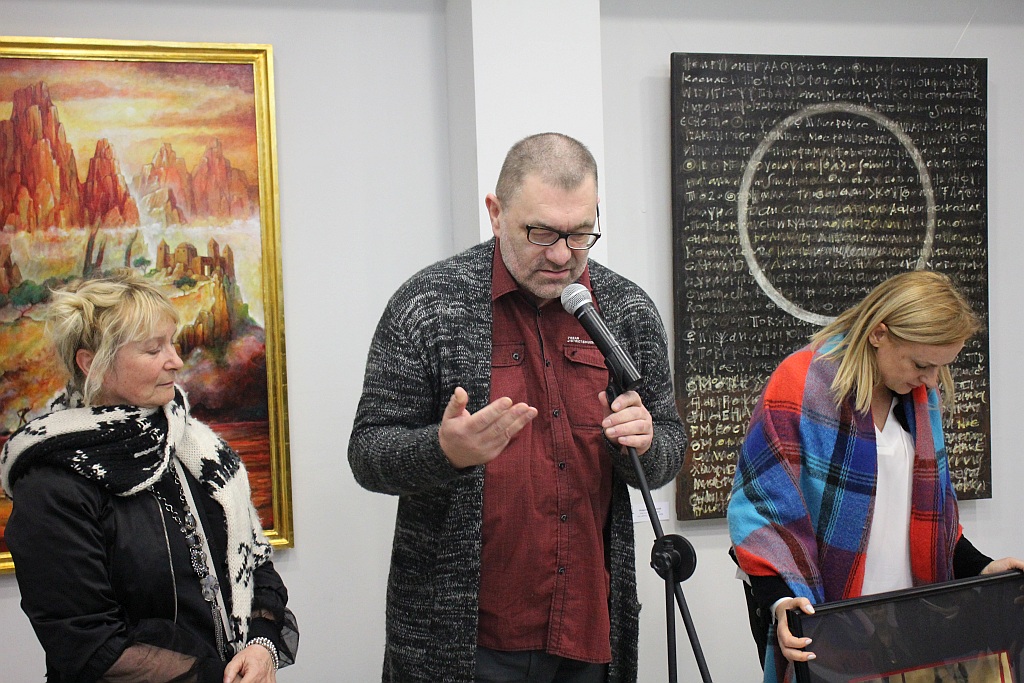 Podwójny wernisaż Galerii Sztuki na zakończenie roku