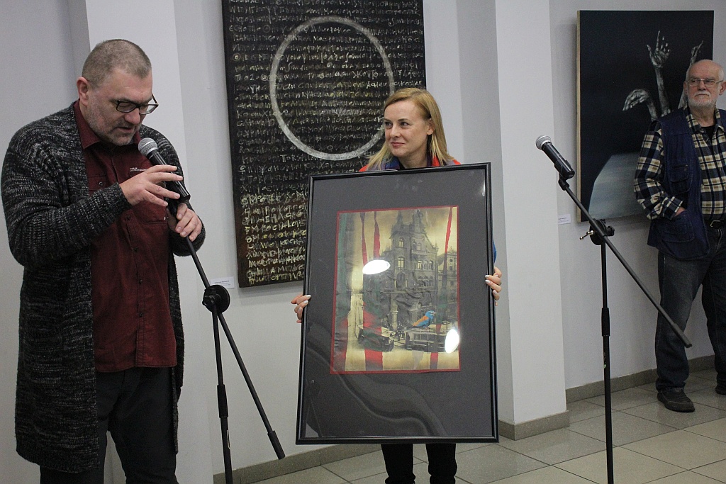 Podwójny wernisaż Galerii Sztuki na zakończenie roku