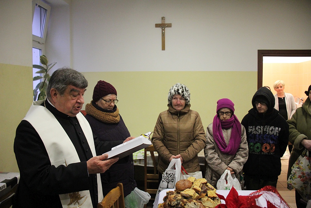 25. jubileuszowa wigilia w stołówce na Zakaczawiu