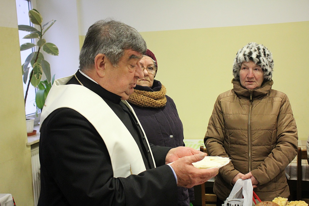 25. jubileuszowa wigilia w stołówce na Zakaczawiu