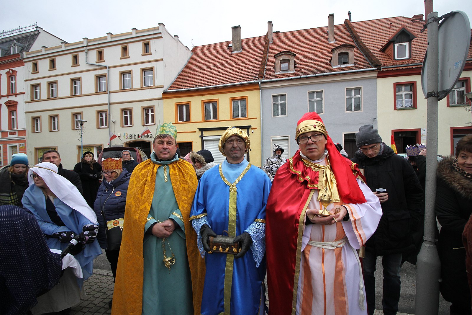 Orszak Trzech Króli zakończył się w prochowickim Rynku