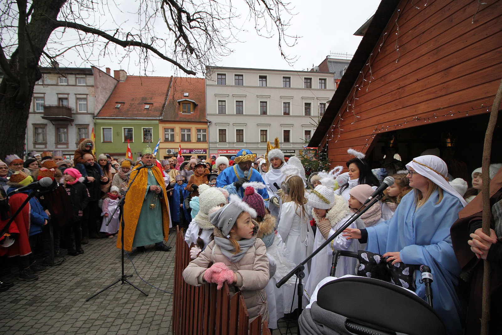 Orszak Trzech Króli zakończył się w prochowickim Rynku