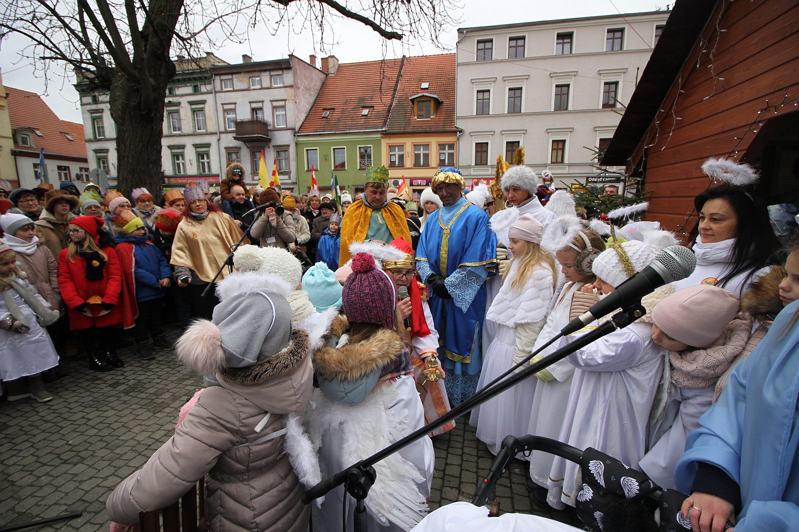 Orszak Trzech Króli zakończył się w prochowickim Rynku