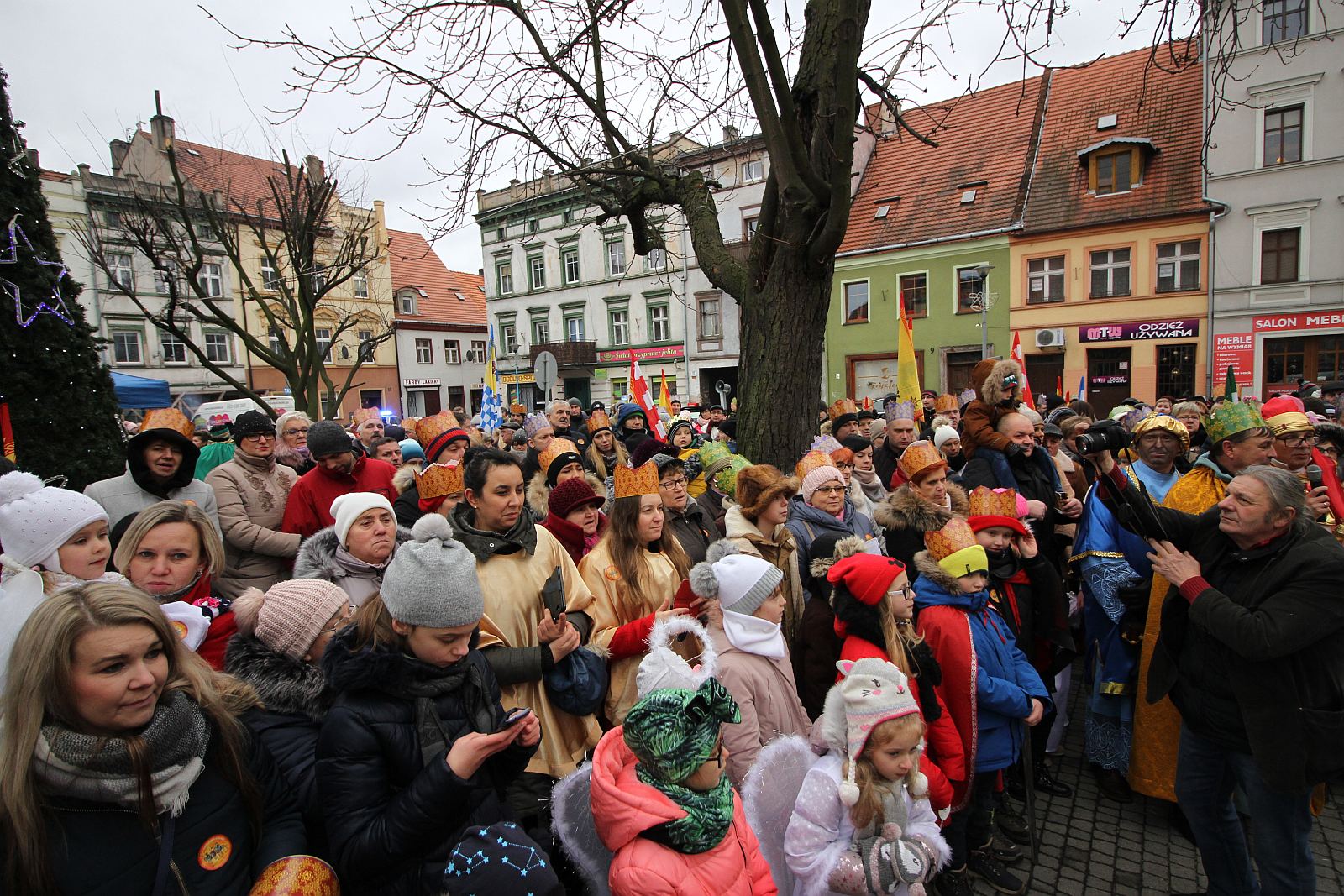 Orszak Trzech Króli zakończył się w prochowickim Rynku