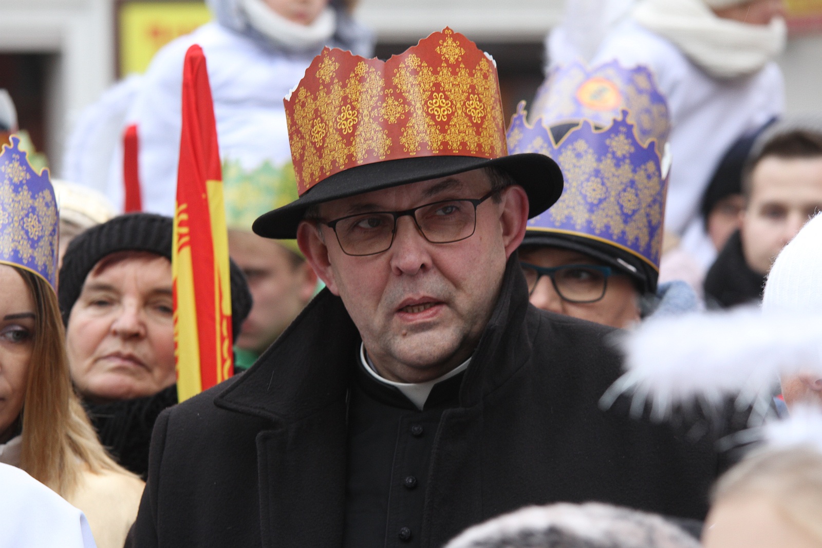 Orszak Trzech Króli zakończył się w prochowickim Rynku