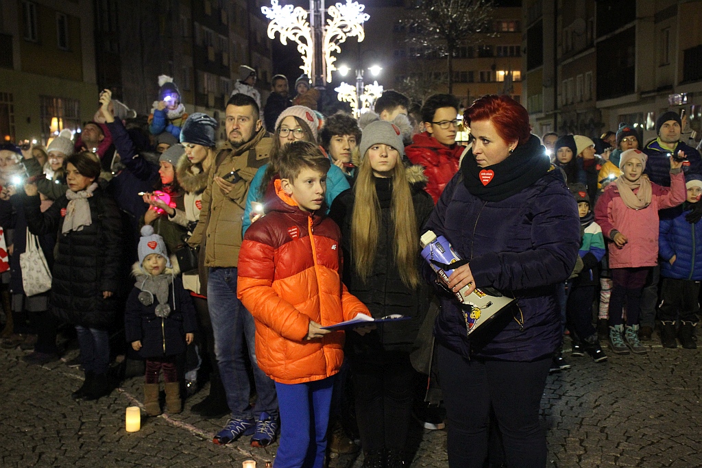 Legniczanie wsparli Jurka Owsiaka tworząc 