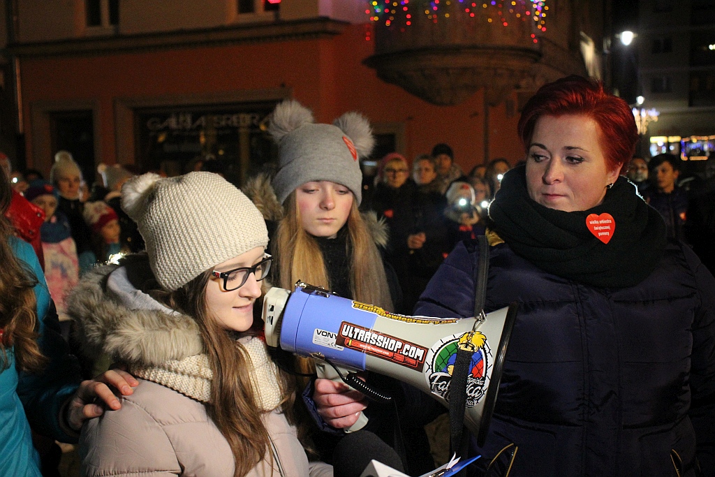 Legniczanie wsparli Jurka Owsiaka tworząc 