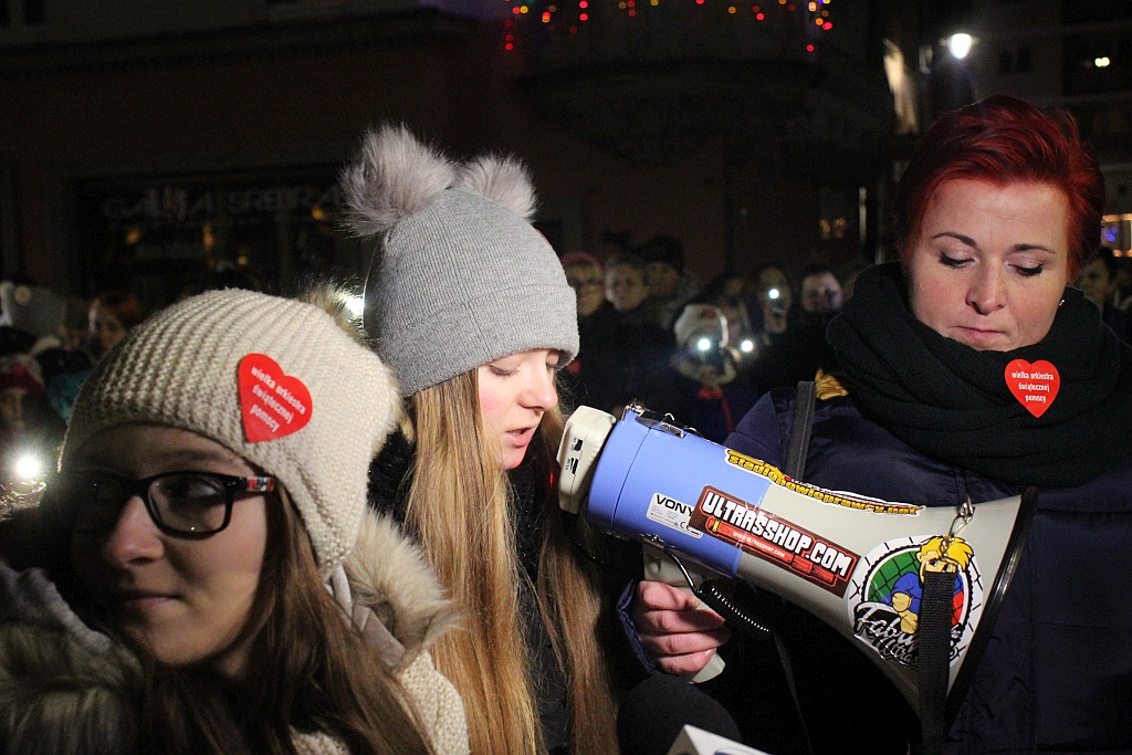 Legniczanie wsparli Jurka Owsiaka tworząc 