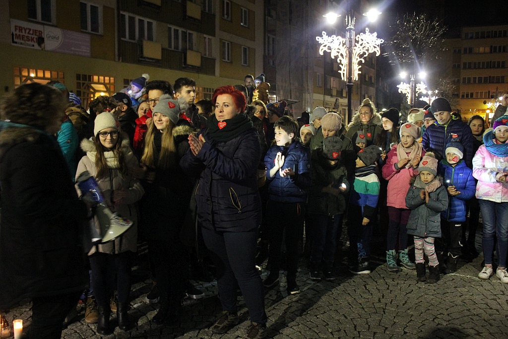 Legniczanie wsparli Jurka Owsiaka tworząc 