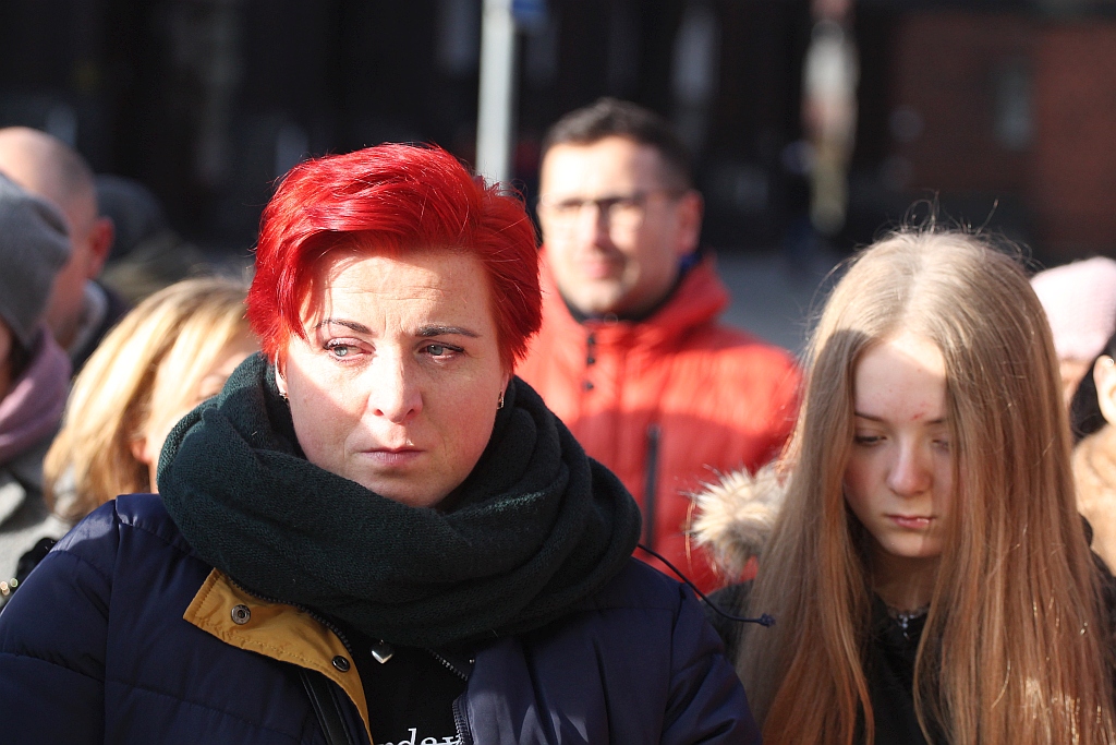 Legniczanie także pożegnali Pawła Adamowicza