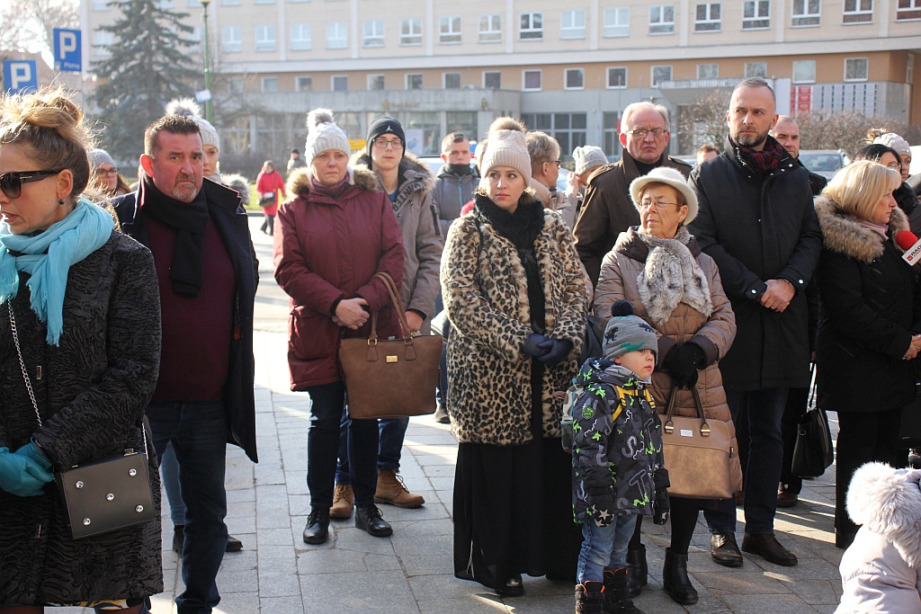Legniczanie także pożegnali Pawła Adamowicza