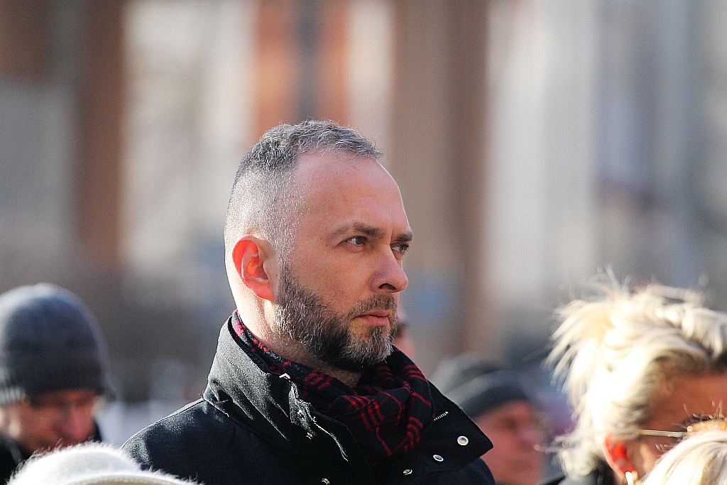 Legniczanie także pożegnali Pawła Adamowicza