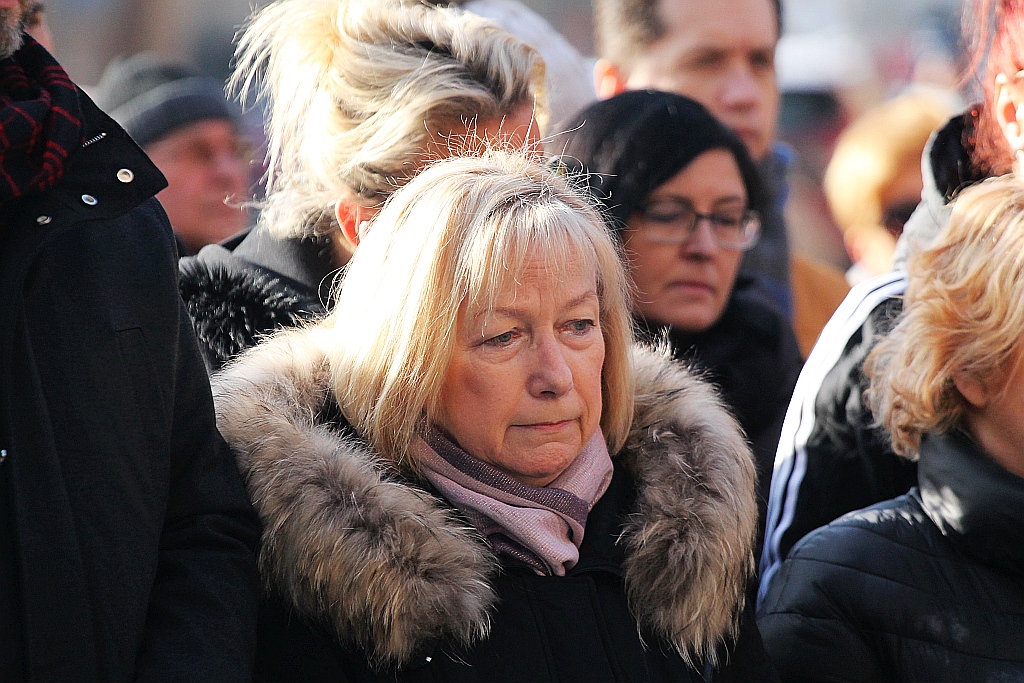 Legniczanie także pożegnali Pawła Adamowicza