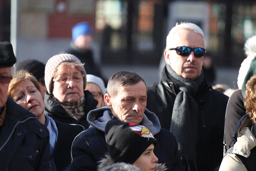 Legniczanie także pożegnali Pawła Adamowicza