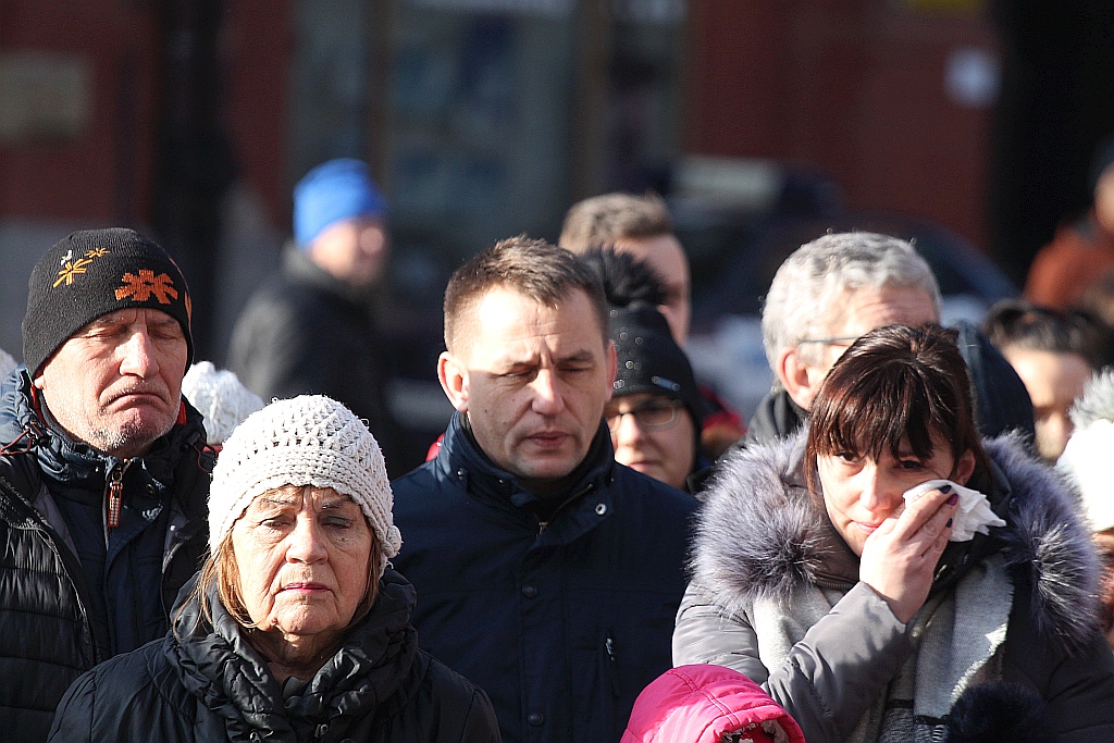 Legniczanie także pożegnali Pawła Adamowicza