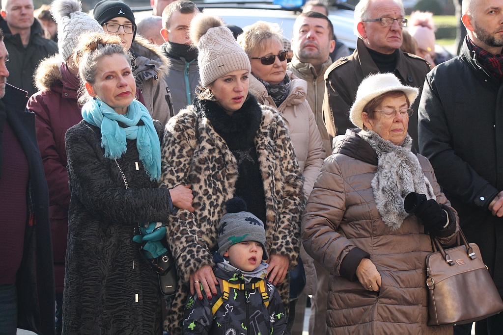 Legniczanie także pożegnali Pawła Adamowicza