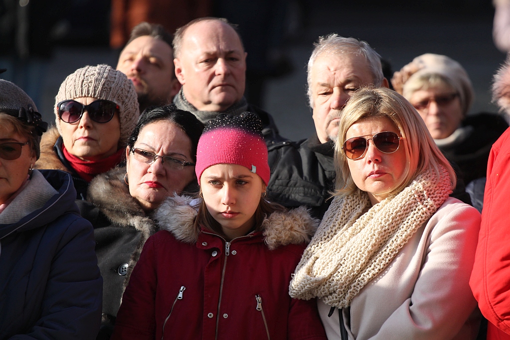 Legniczanie także pożegnali Pawła Adamowicza