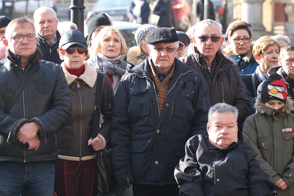 Legniczanie także pożegnali Pawła Adamowicza