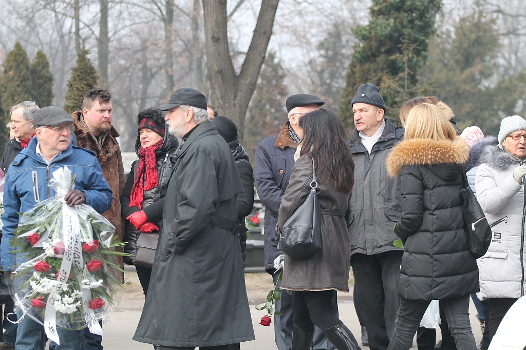 Ostatnie pożegnanie Jana Bocheńskiego, plastyka i nauczyciela