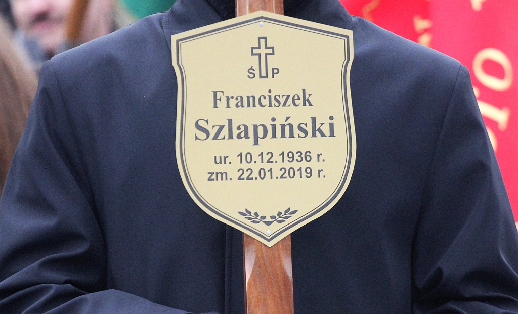 Pogrzeb Franciszka Szlapińskiego znanego legnickiego pedagoga